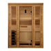 Andermatt Edition sauna featuring premium Cedar and advanced touch screen controls.