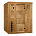 Engelberg Edition sauna for 4-6 people with Pacific Clear Cedar.