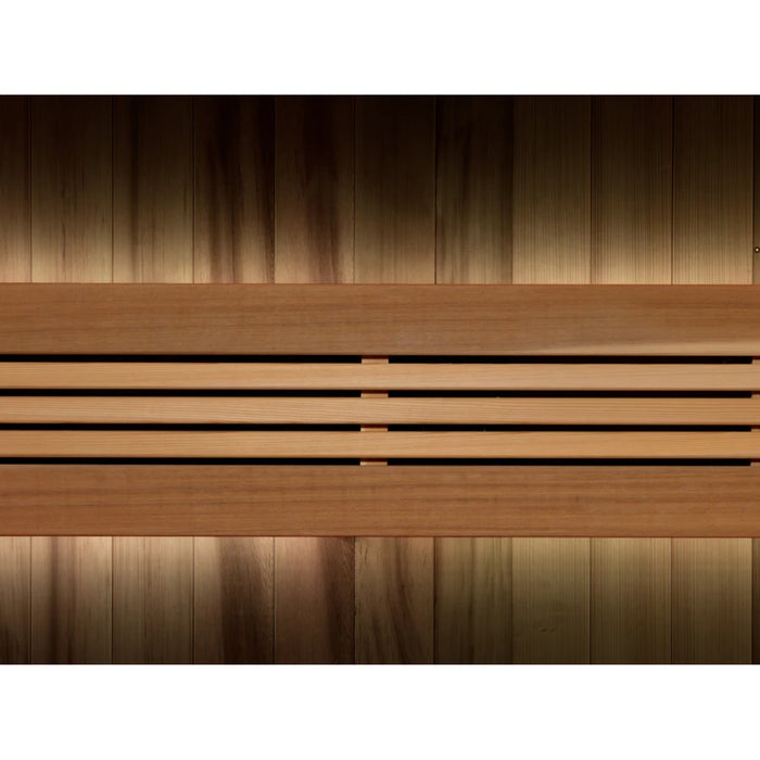 Updated Copenhagen Edition sauna with premium Cedar and touch screen controls.