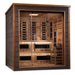 Golden Designs Karlstad 6 Person Hybrid Sauna with Canadian Red Cedar.