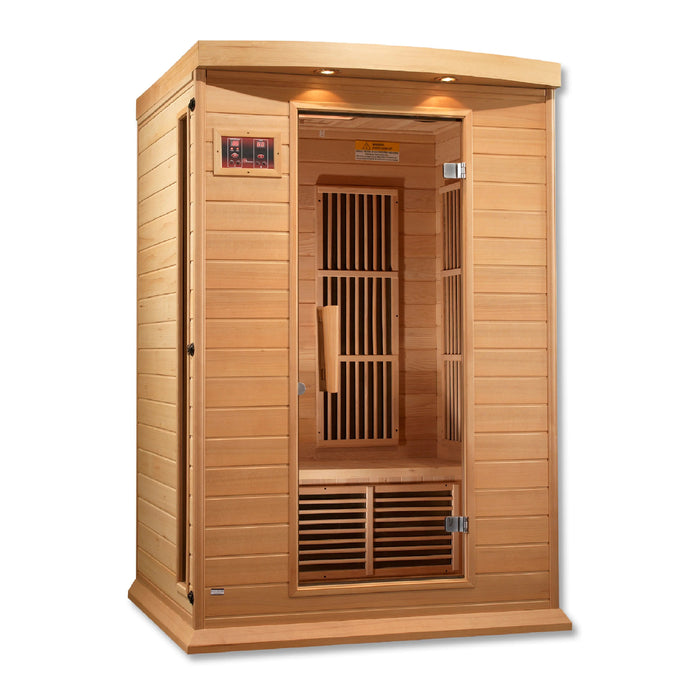 Maxxus 2-Person Low EMF FAR Infrared Sauna Canadian Hemlock