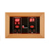 Nine FAR Infrared carbon panels in Maxxus 3-Person Corner sauna