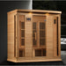 Infrared sauna with low EMF panels, Bluetooth, and MP3 aux.