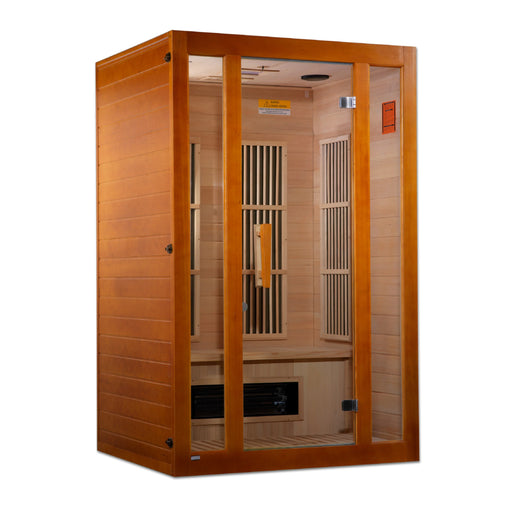 Maxxus Aspen 2-Person Low EMF FAR Infrared Sauna at Next Wellness Revolution.