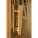 Premium Red Cedar sauna with 9 PureTech™ infrared heating panels.