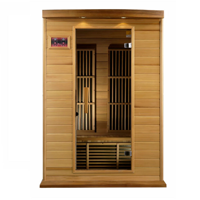 Canadian Red Cedar Maxxus Cholet sauna with PureTech™ Near Zero EMF panels