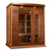 Maxxus Montilemar 3-Person Near Zero EMF FAR Infrared Sauna in Canadian Red Cedar